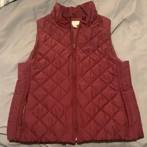 Maroon/Burgundy Vest